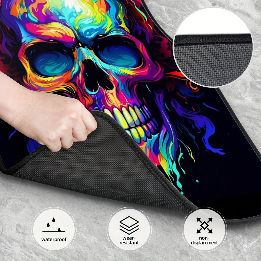 4-Piece Skull Car Floor Mats – Waterproof Universal Fit Car Floor Mats HIP