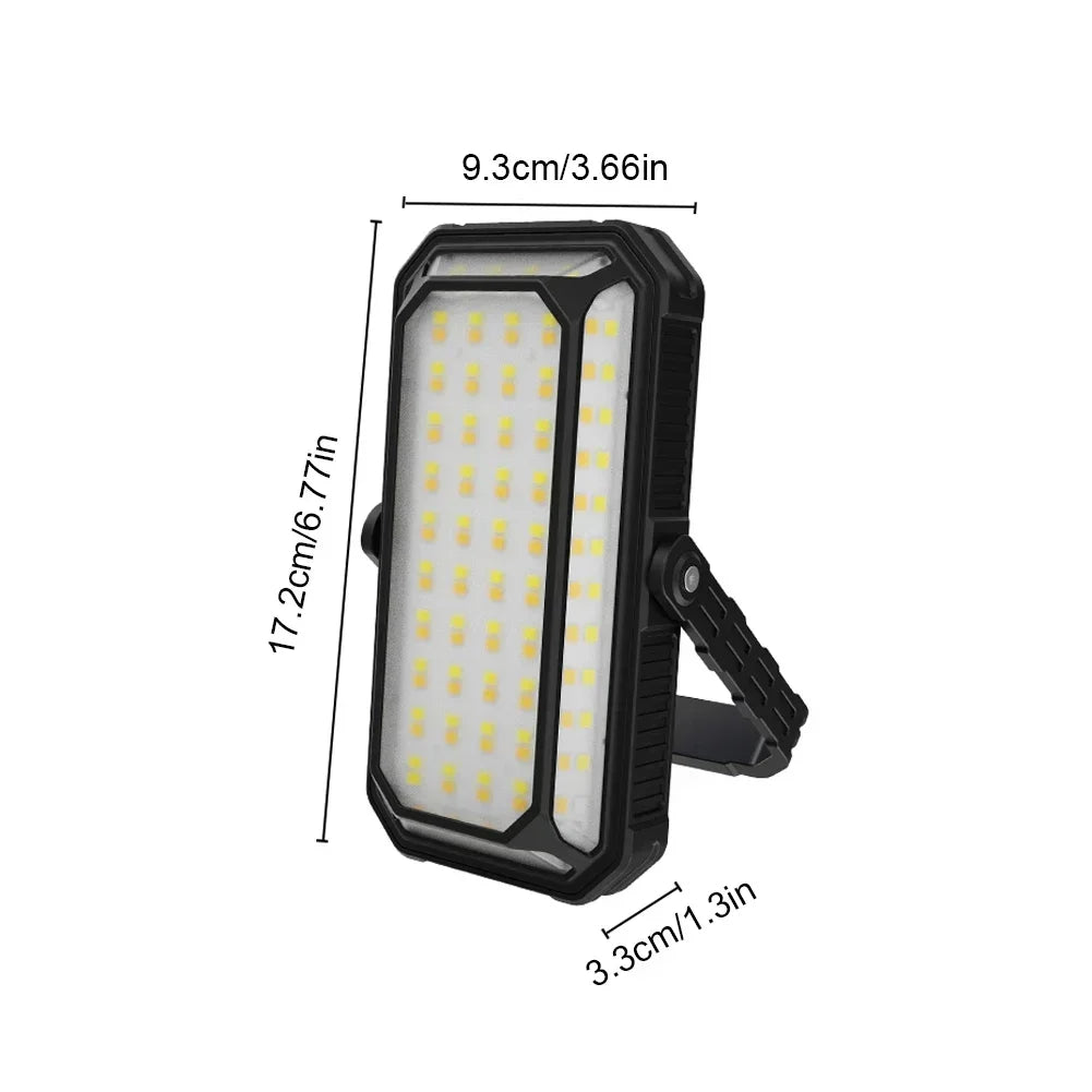 ESMARTER Solar Work Light 1200LM 10000mAh Camping Lantern Solar Work Light HIP