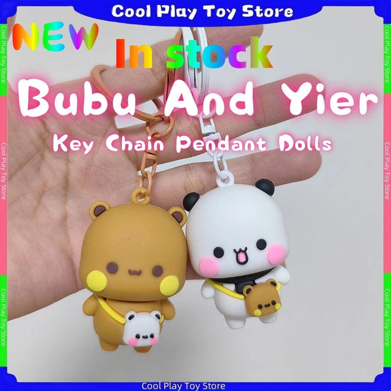 Panda Bubu & Yier Doll Keychain Backpack Pendant | Cute Gift Anime Keychain Pendant HIP