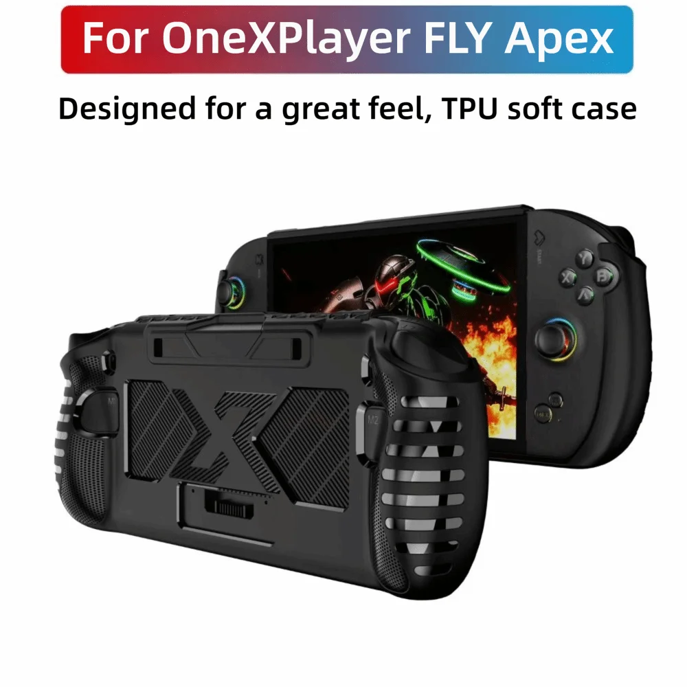 TPU Shockproof Case for OneXPlayer FLY Apex – Ergonomic Cover Game Console Case HIP