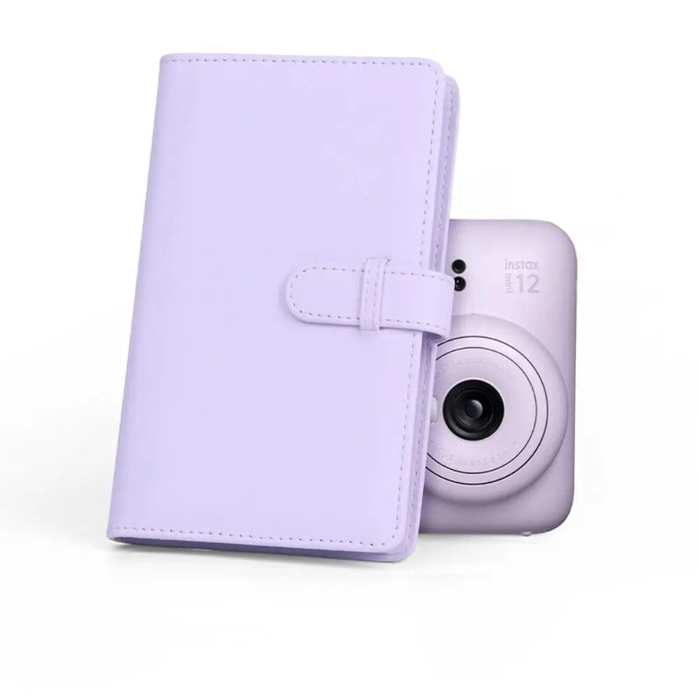 PU Leather 108-Pocket Instax Mini Photo Album – 3 Inch Instant Photo Album HIP