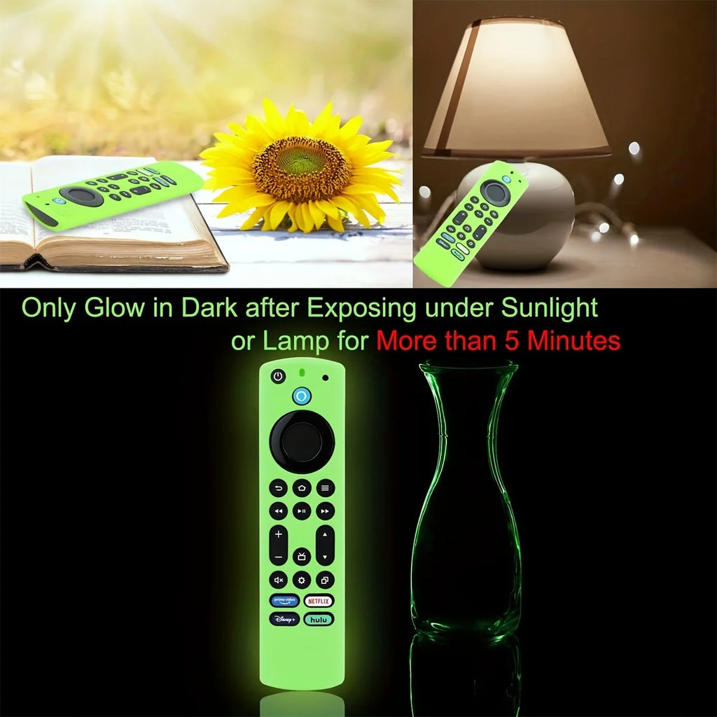 Glow in the Dark Silicone Remote Case for Fire TV & Alexa Remote Control Case HIP