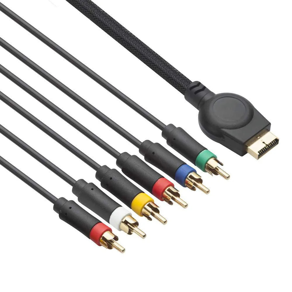 Sony PS1 PS2 PS3 Component YPbPr AV Cable 1.8M Gold Plated Component AV Cable HIP