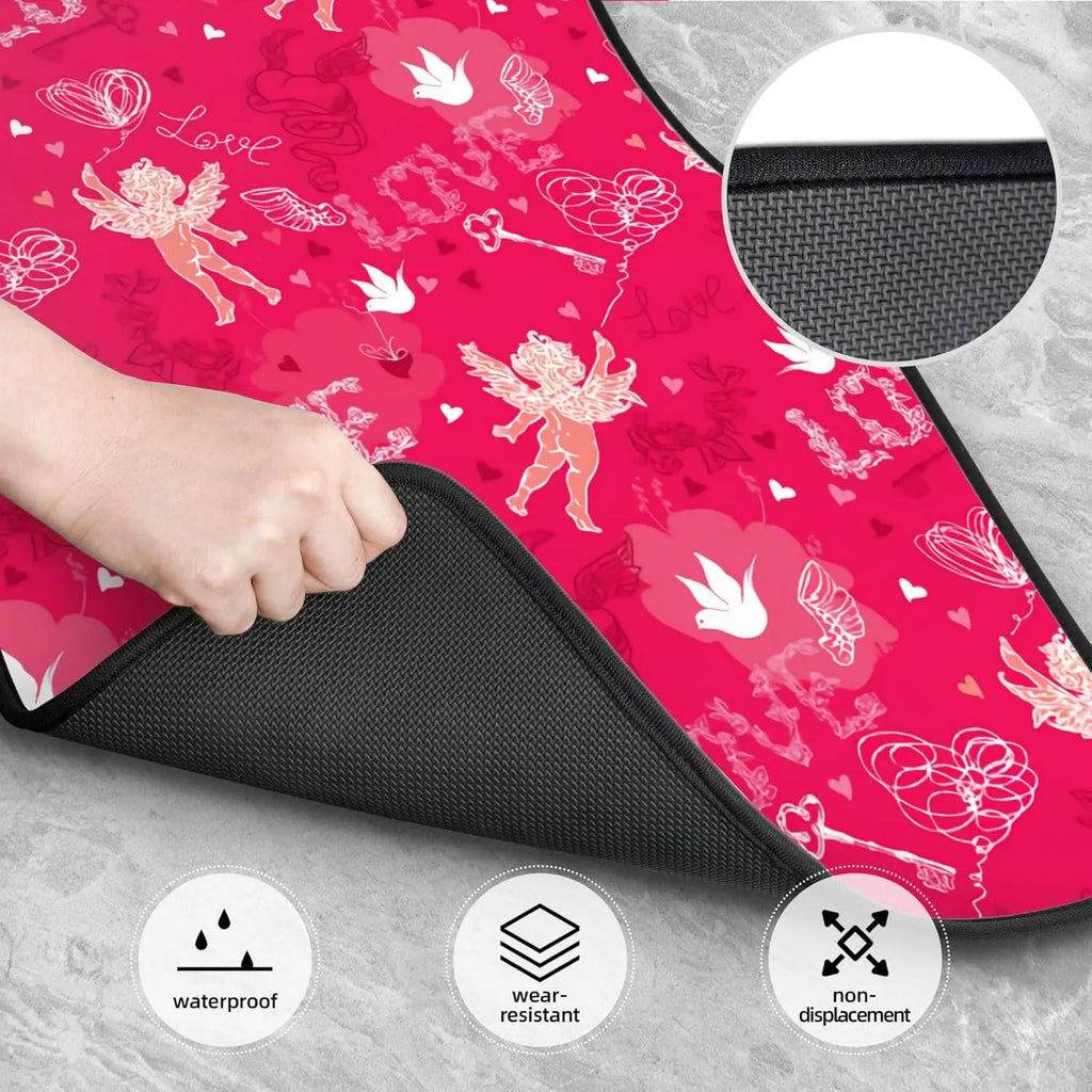 4-Piece All-Weather Rubber Car Floor Mats – Love Design Car Floor Mats HIP