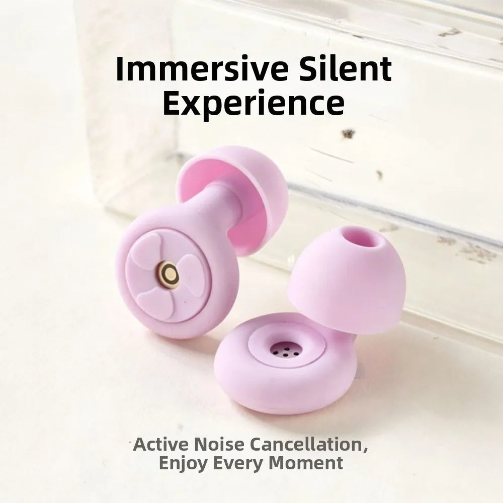 Soft Silicone Noise Cancelling Earplugs – Reusable Sleep Plugs Silicone Earplugs HIP