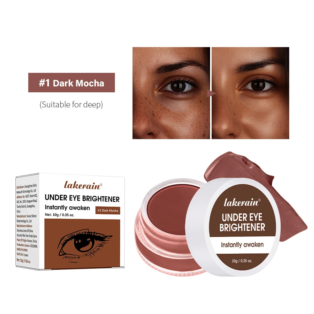 Eye Concealer Conceal & Brighten Dark Circles Nourishing Brightener Full Coverage Eye Bags Color Corrects Korean Cosmetics HIP 01 Dark Moch