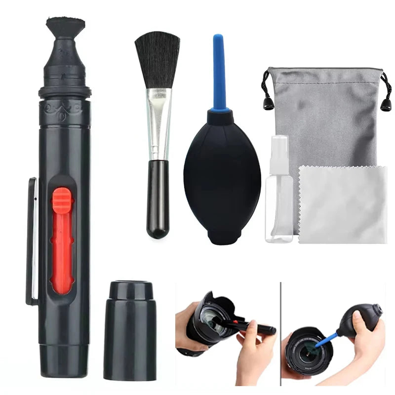 6-Piece Professional Camera Cleaning Kit with Air Blower Camera Cleaning Kit HIP
