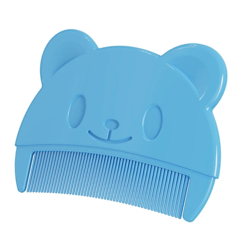 Newborn Baby Bear Comb – Soft Scalp & Hair Comb for Infants Baby Hair Comb HIP C68-A-blue 1pcs