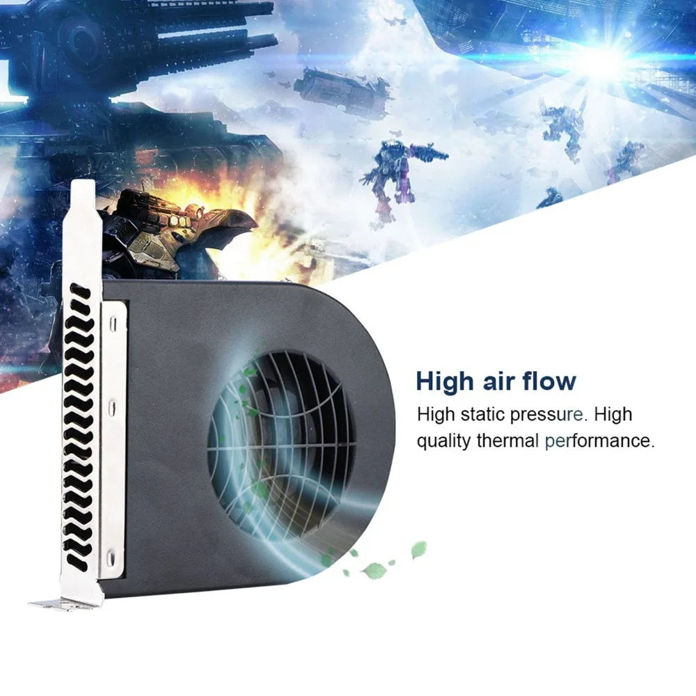 4-Pin PCI Slot Blower Fan – High Performance PC Cooling PC Case Fan HIP