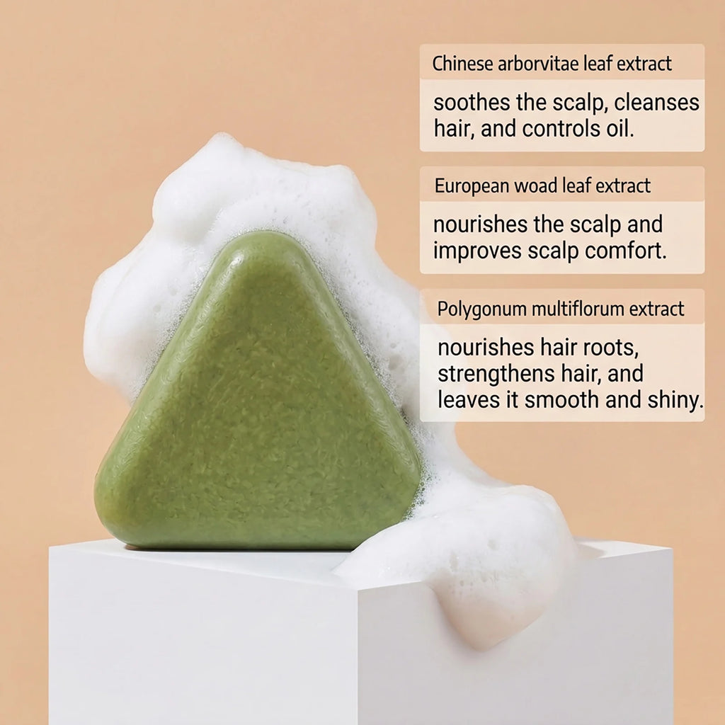 Natural Volumizing Shampoo Bar – Moisturizing & Frizz Control Solid Shampoo Bar HIP