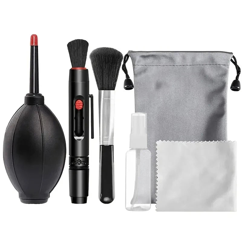 6-Piece Professional Camera Cleaning Kit with Air Blower Camera Cleaning Kit HIP 6pcs set