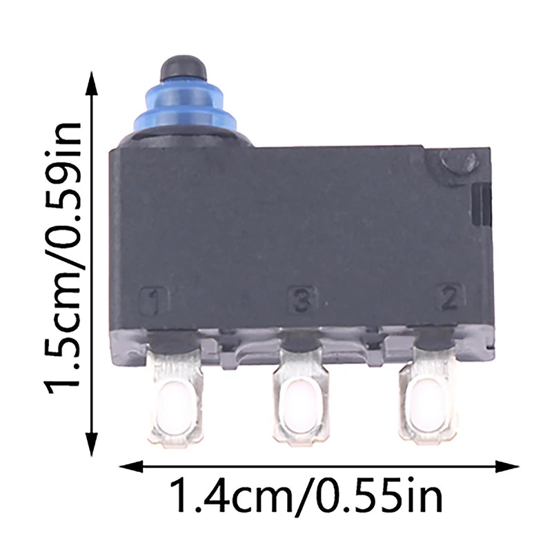 D2HW-ER201H Waterproof Micro Switch – Car Door Lock Button Waterproof Micro Switch HIP 1Pcs No plug