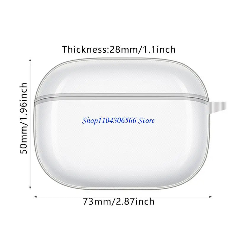 Clear TPU Protective Case for Buds T310 – Dustproof Cover Earphone Case Cover HIP
