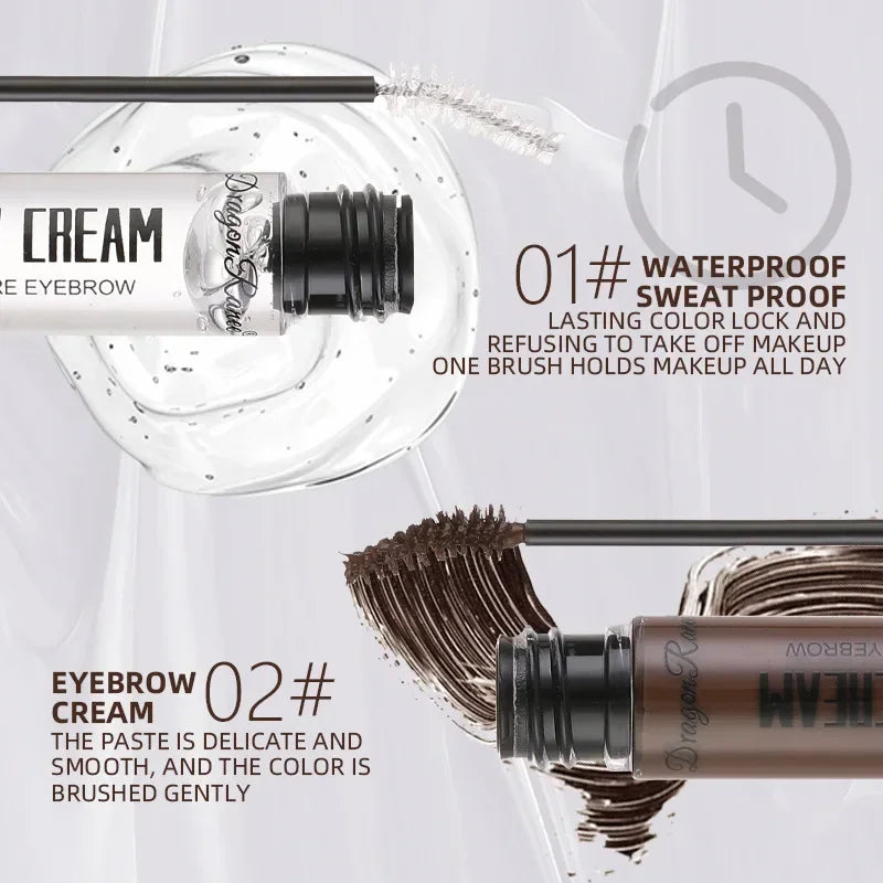 1pc Eyebrow Styling Gel Eyebrows Sculpt Soap Transparent Lasting Eyebrow Cream 3D Natural Eyebrows & Eyelash Styling Makeup HIP