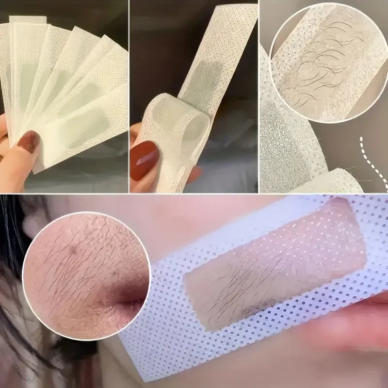 Cold Wax Hair Removal Strips – Face, Body & Legs Cold Wax Strips HIP