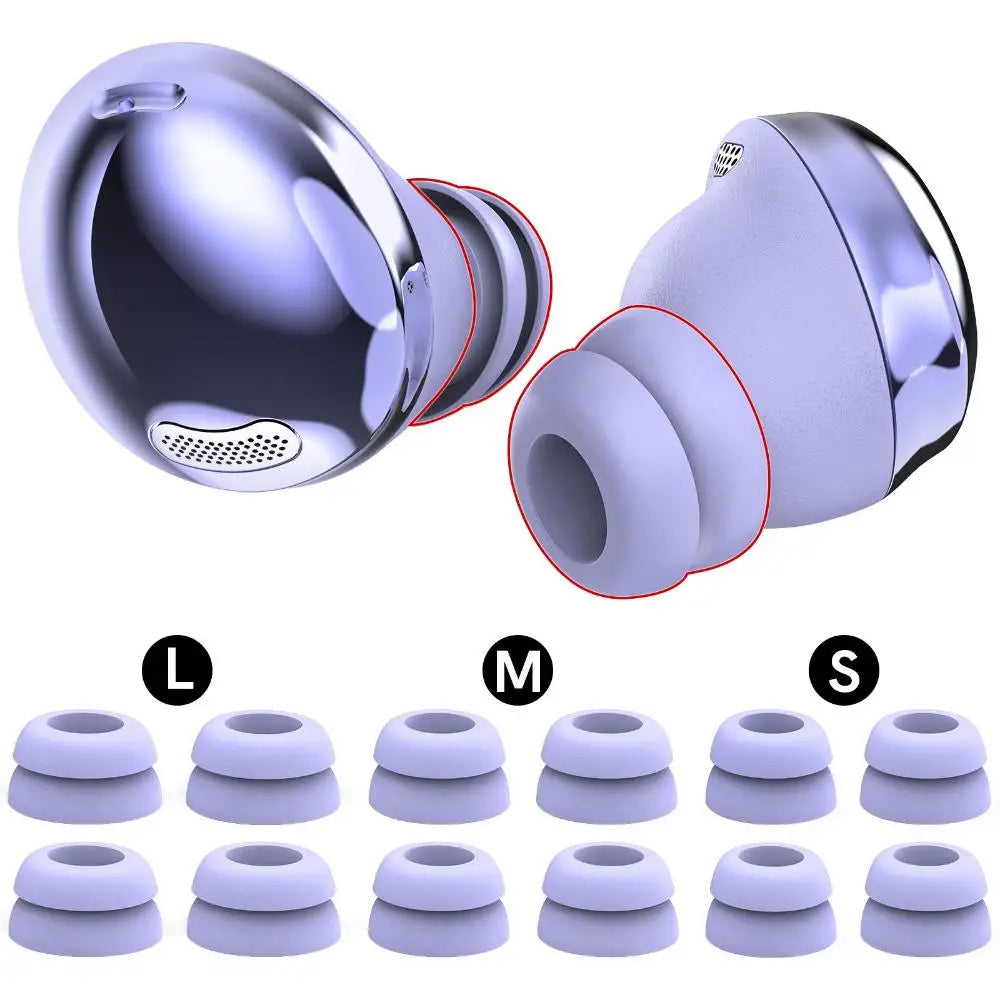 12-Pack Silicone Ear Tips for Samsung Galaxy Buds Pro Replacement Ear Tips HIP