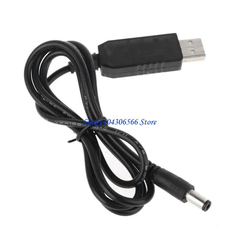 USB 5V to 12V DC Converter Cable – 5.5x2.1mm LED Strip Adapter DC Converter Cable HIP CN