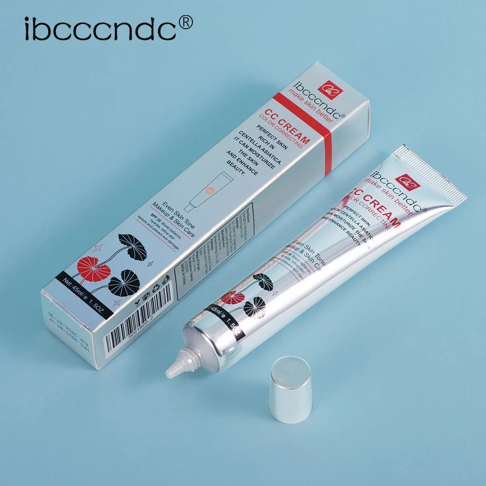 Moisturizing Correcting CC Cream Waterproof Anti-sweat Makeup Before Concealer Lasting Women Makeup Protect Skin erborian Make HIP
