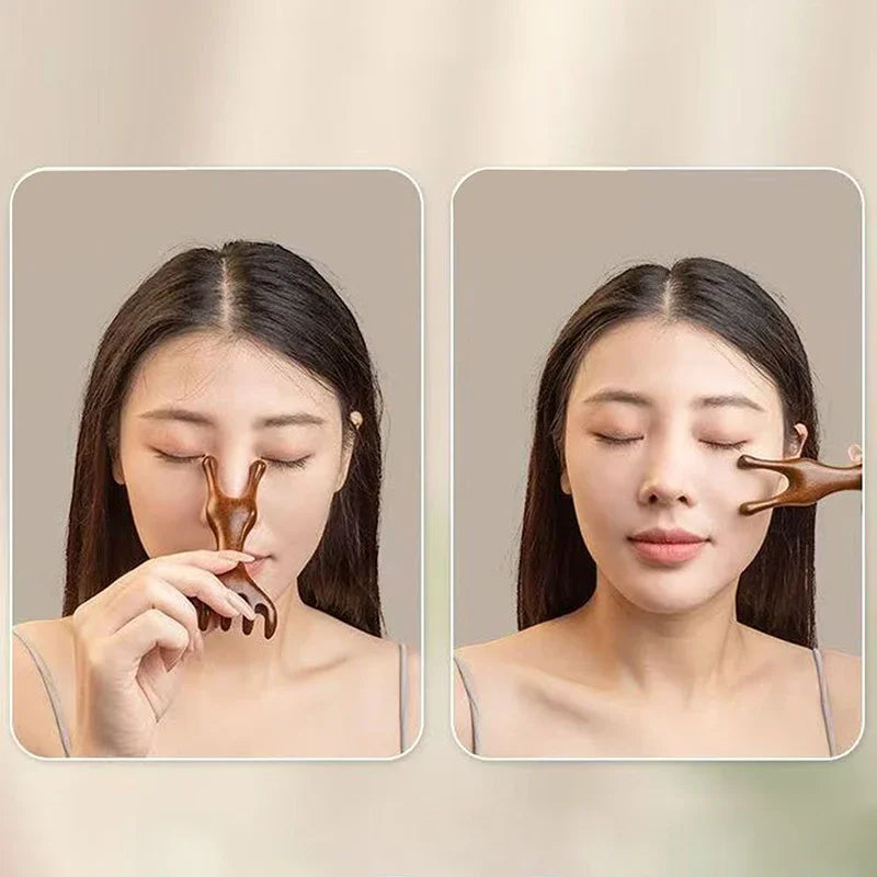 Anti-Static 6-Claw Head Massager Gua Sha Scalp Comb Scalp Massage Comb HIP