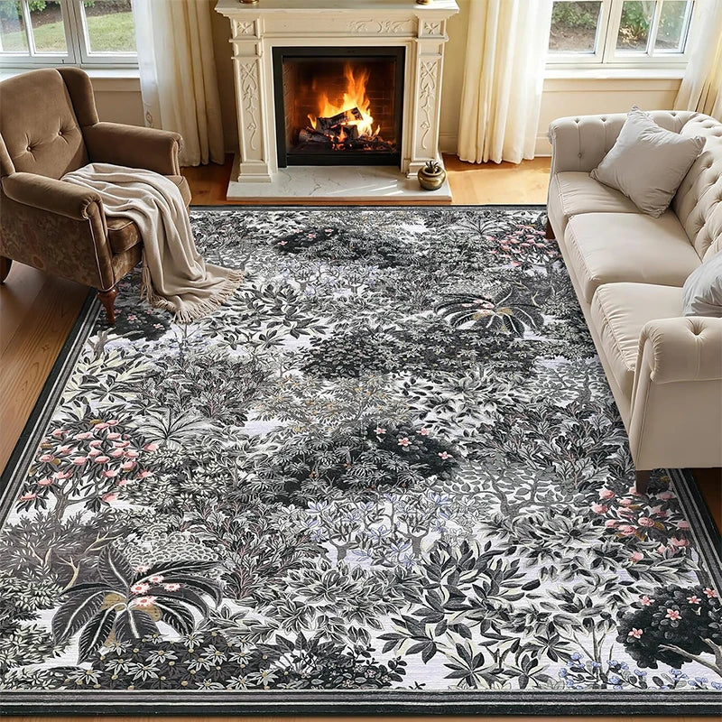 Soft Plush Non-Slip Machine Washable Large Area Rug | Geometric Large Area Rug HIP