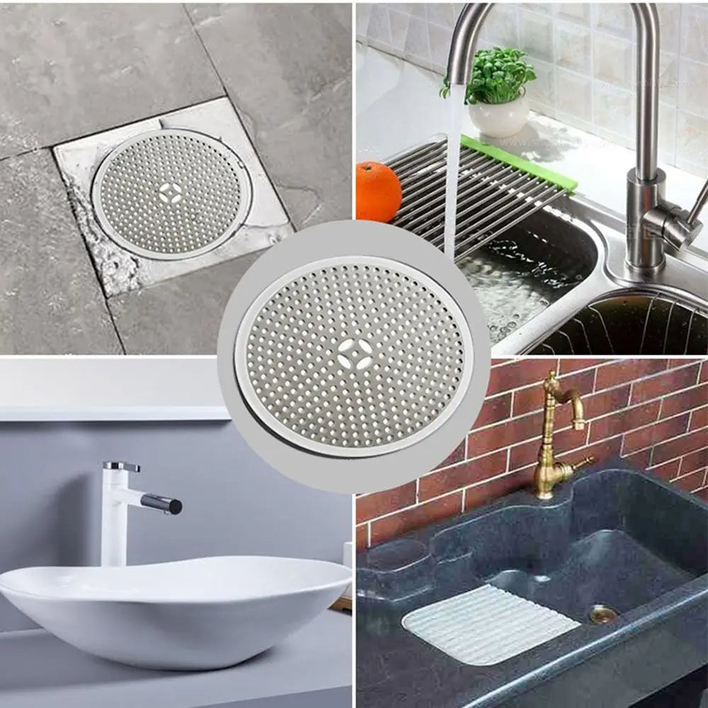 304 Stainless Steel Shower Drain Hair Catcher & Strainer Drain Hair Catcher HIP