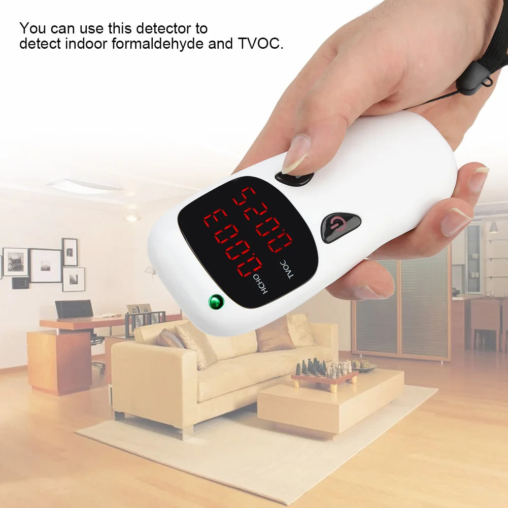 Portable Formaldehyde Detector Indoor Home Air Quality Tester HCHO Meter TVOC Monitor HIP