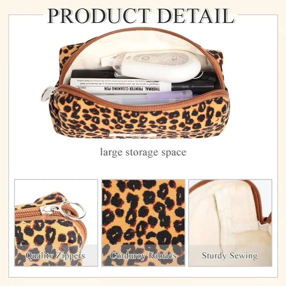 Large Capacity Corduroy Pencil Case – Multifunctional Pen Bag Pencil Case HIP