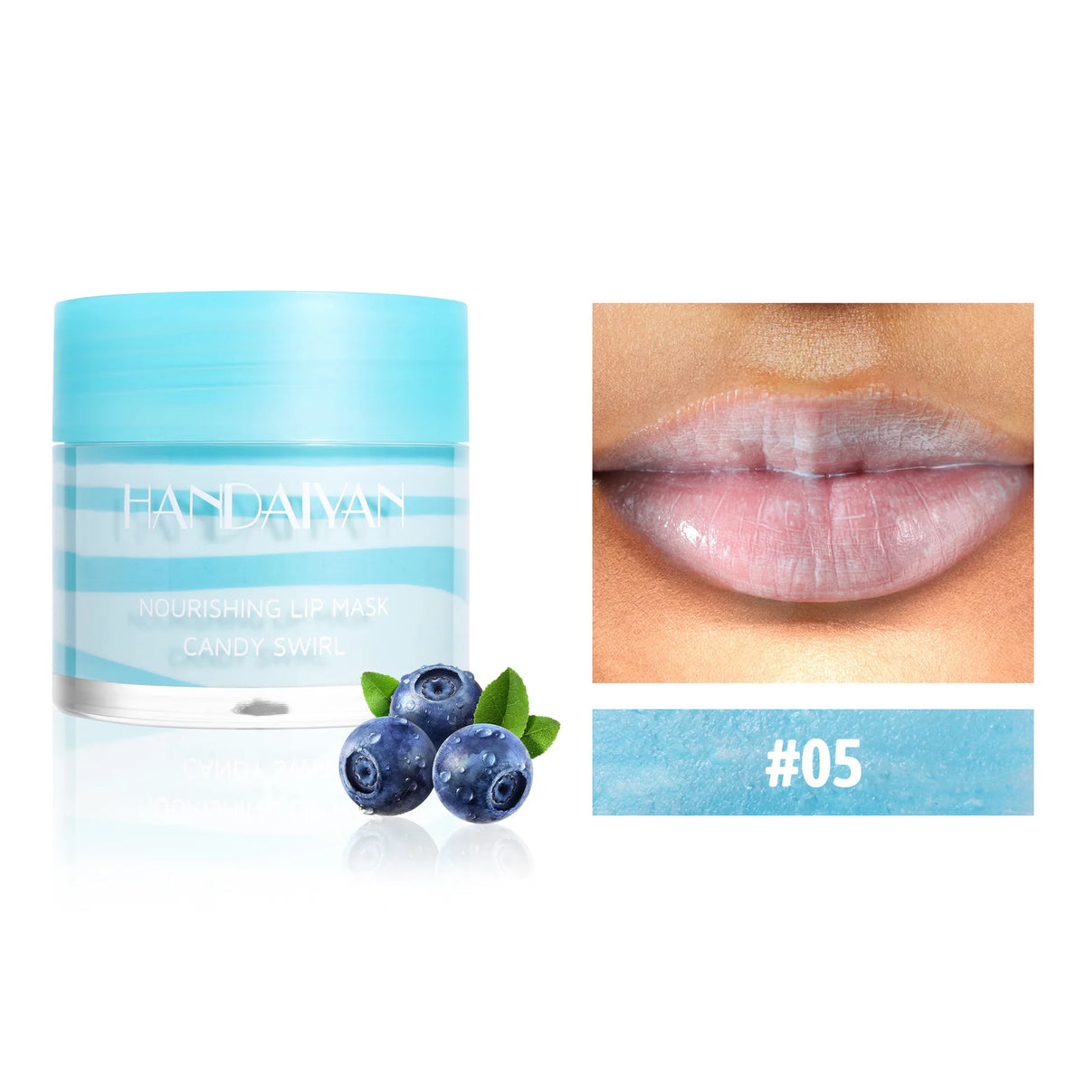 Handaiyan Strawberry Overnight Lip Mask – Hydrating & Plumping Overnight Lip Mask HIP 05 18g
