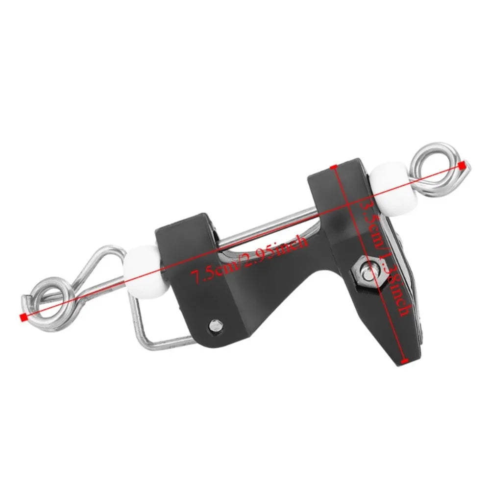 2-Pack Adjustable Downrigger Line Release Clips – ABS Trolling Fishing Release Clips HIP