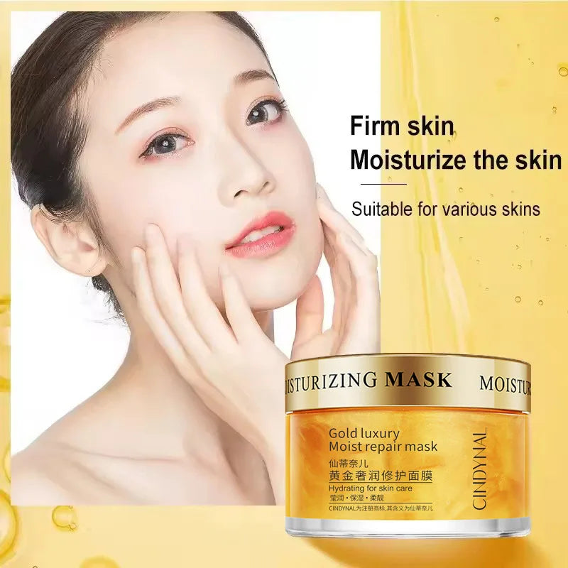 Gold Collagen Sleeping Mask – Firming & Hydrating Cream 120g Sleeping Face Mask HIP