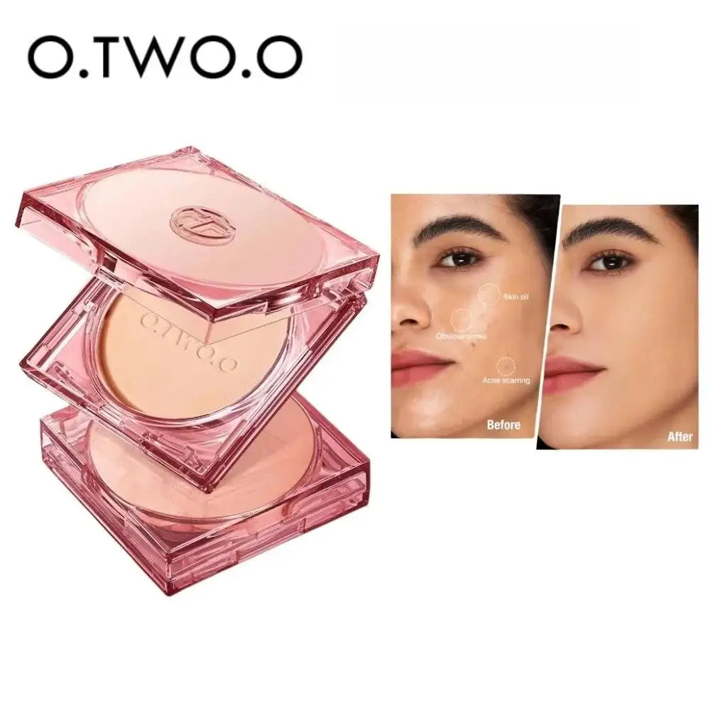O.TWO.O Oil Control Setting Powder – 24H Matte SPF30 Compact Setting Powder HIP