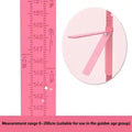 Kids Height Measurement Wall Sticker Ruler – Growth Chart Kids Growth Chart HIP one size Pink
