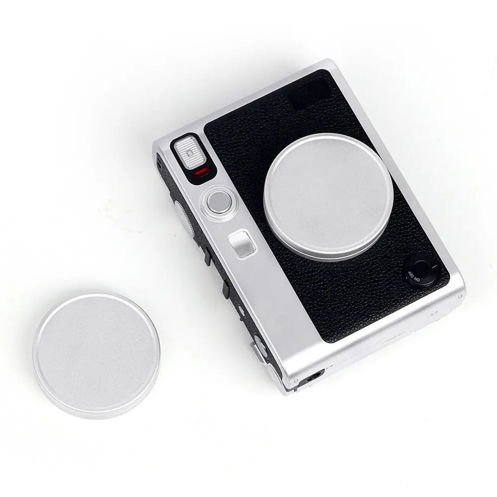Aluminium Lens Cap Cover for Fujifilm Instax Mini EVO – White Camera Lens Cap HIP