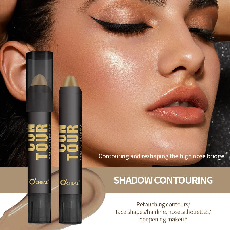OCHEAL Contour Stick Highlighter & Concealer for Face Sculpting Contour Highlighter Stick HIP 6950 2.8g