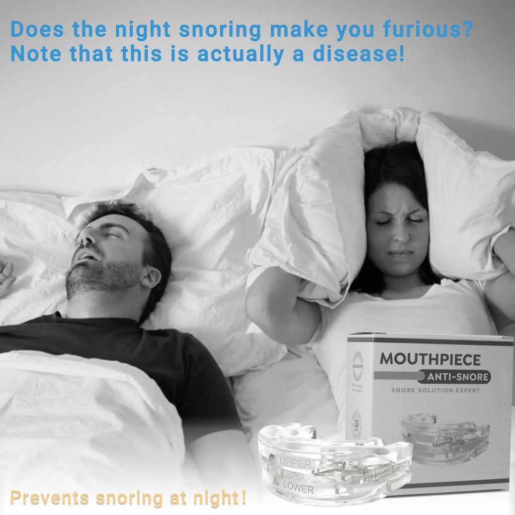 CAMMUO Adjustable Anti-Snoring Mouth Guard & Bruxism Guard Anti-Snoring Mouth Guard HIP