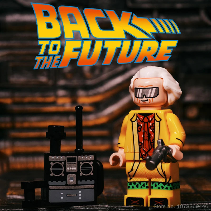 Bandai Back to the Future Marty McFly Assembly Action Figure Assembly Action Figure HIP