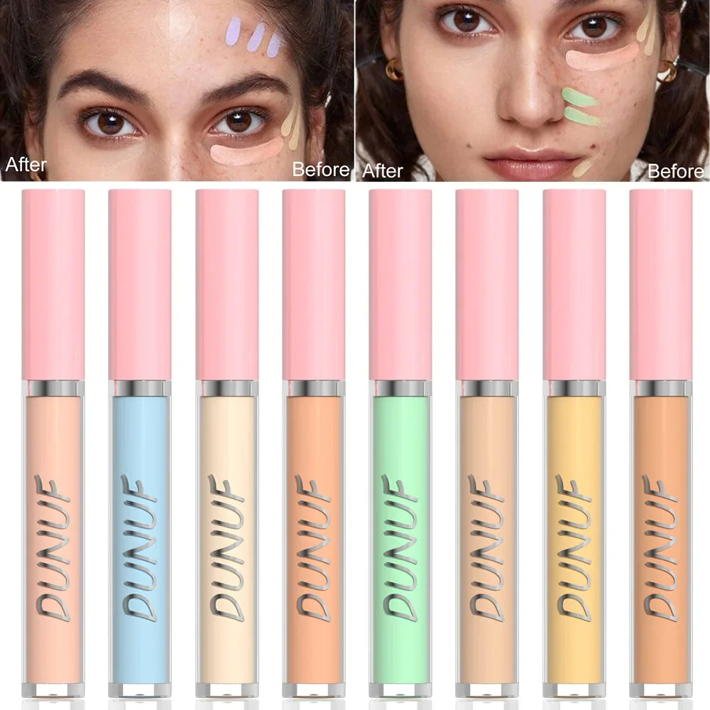 DUNUF Waterproof Liquid Concealer Stick – Color Correcting Liquid Concealer Stick HIP