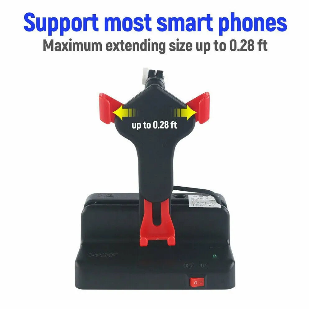 USB Phone Shaker Step Counter – Auto Swing Pedometer Holder Phone Shaker Holder HIP