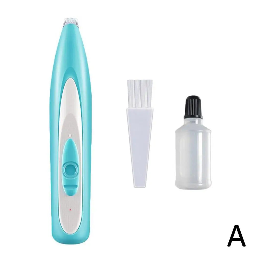 Pet Electric Pushing Scissors Cat Foot Shaver Special Dog Hair Shaver Fader Electric Mute Cat Claw Pedicure Artifact HIP A S