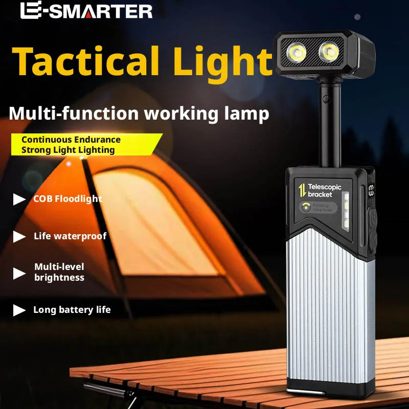 ESMARTER 180° Magnetic LED Work Light & Camping Flashlight LED Work Light HIP