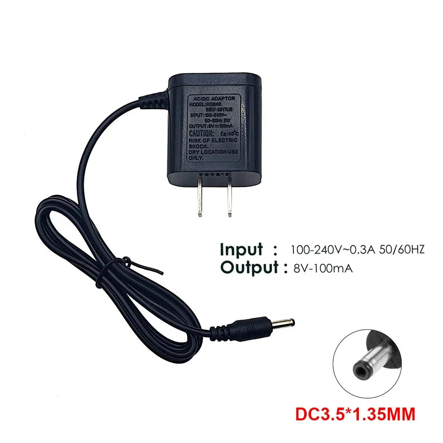 HQ840 8V Replacement Charger for Philips Norelco MG3750 MG3760 Shaver Charger Adapter HIP