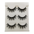 YSDO 3/10 Pairs Fluffy 3D Faux Mink Half Lashes – Cat Eye