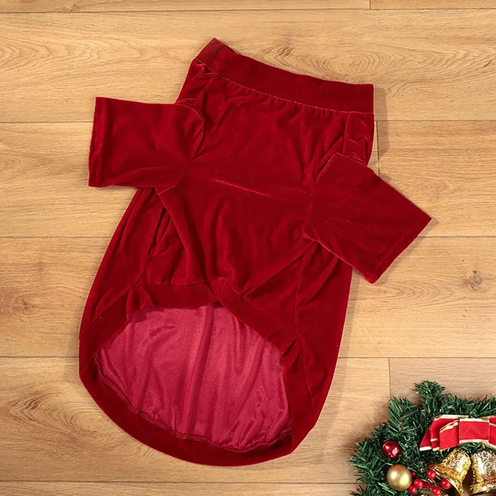 L-6XL Autumn/Winter Warm Dog Clothing Medium and Large Dog Jacket Coat Pet Wool Pajama jumpsuit Thicken Dog Hoodies Pet Supplies HIP