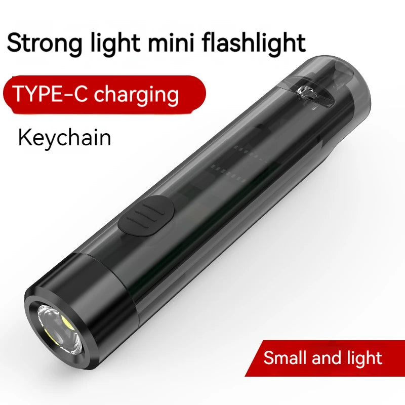 ESMARTER EDC Mini Keychain LED Flashlight – Rechargeable Keychain LED Flashlight HIP S1