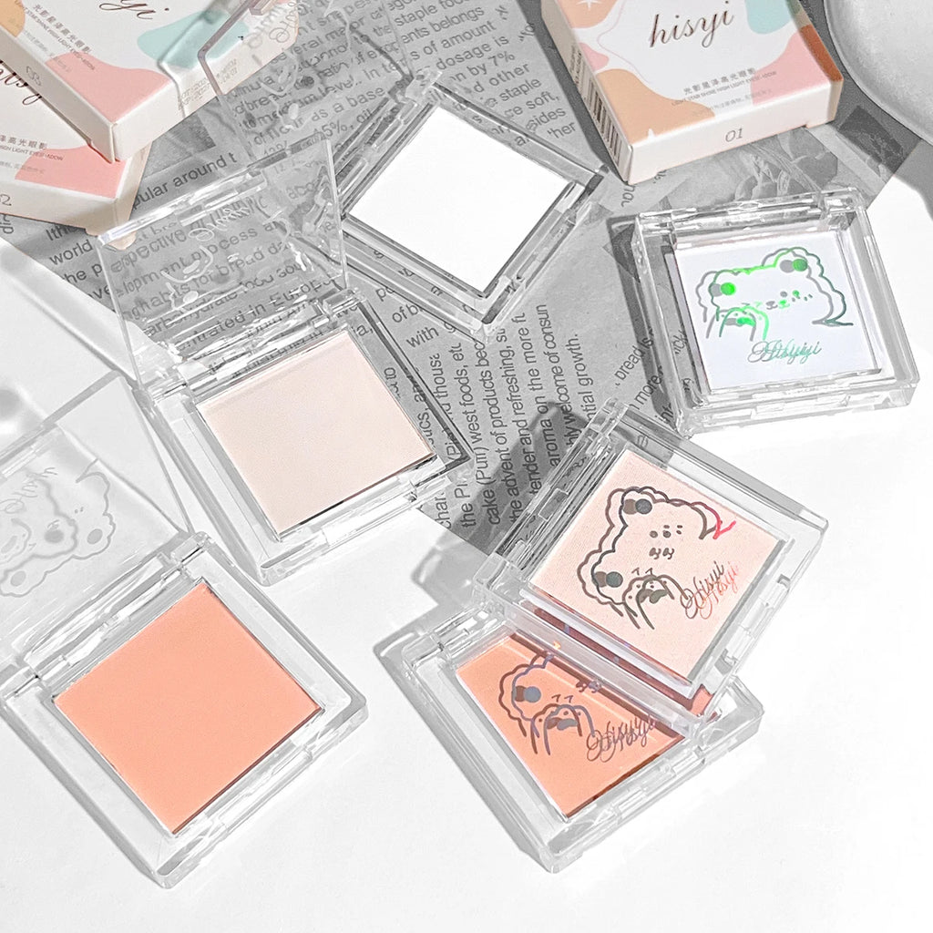 Hisyi Matte Monochrome Eyeshadow – Highlighter & Contour Matte Eyeshadow Palette HIP
