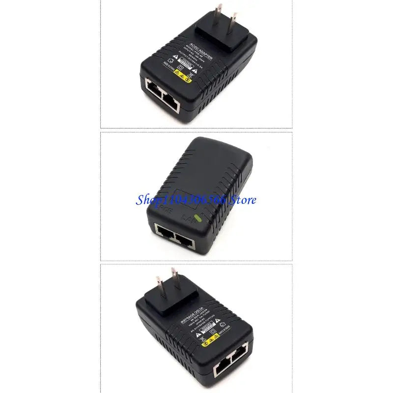 Universal POE Injector Power Adapter 48V 12V – Multi-Voltage POE Power Adapter HIP