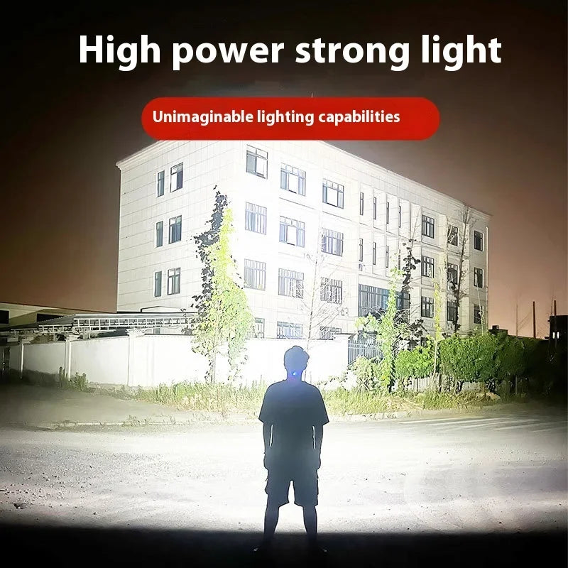 ESMARTER 4+1 LED Rechargeable Headlamp – Waterproof 18650 LED Headlamp HIP