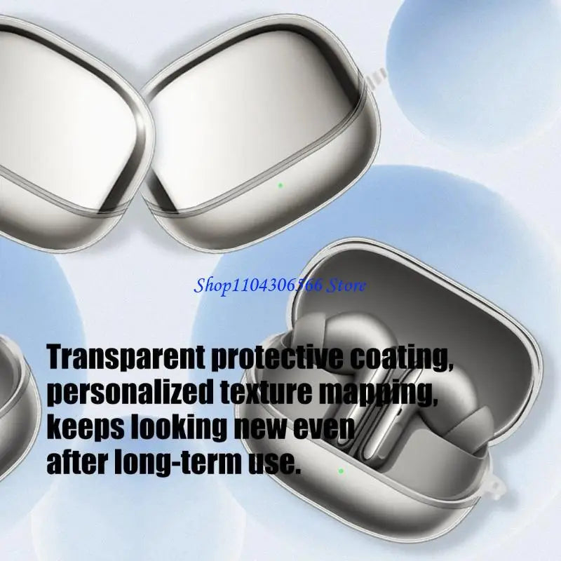 Clear TPU Protective Case for Galaxy Buds 5 – Dustproof Cover Earbuds Protective Case HIP