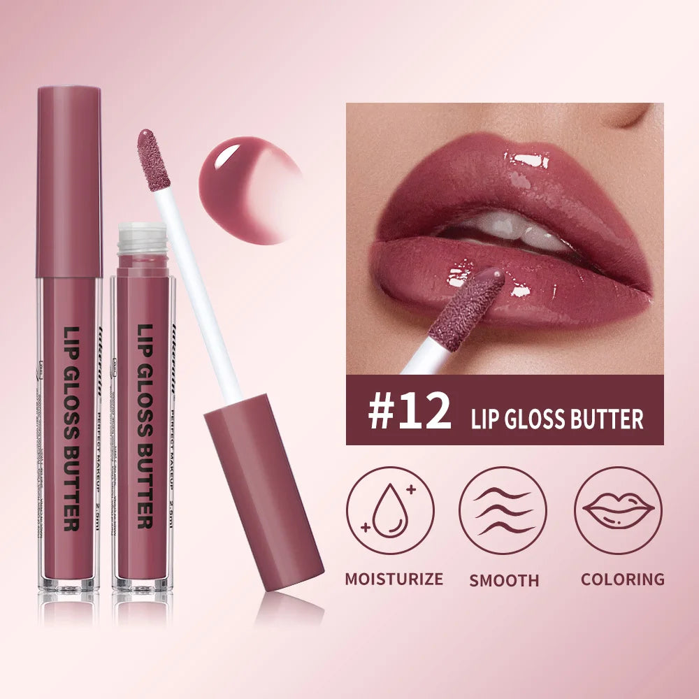 Lip Plumping Gloss Lip Glosses Moisturizing Lubricating Various Colors Bright Lip Tint Long Lasting Lipgloss Cosmetics HIP