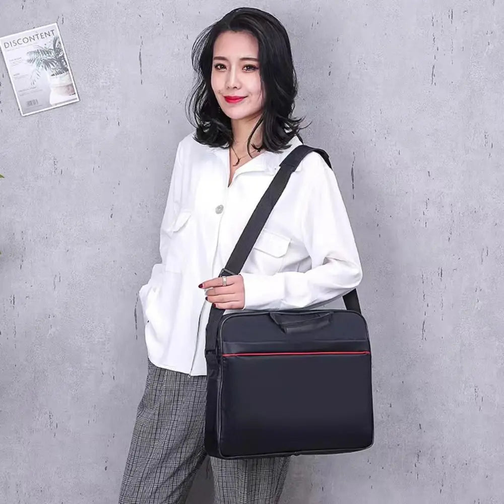 15.6" Shockproof Laptop Shoulder Bag – Large Capacity Briefcase Laptop Shoulder Bag HIP